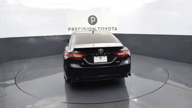 2020 Midnight Black Metallic Toyota Camry 4D Sedan #L01323