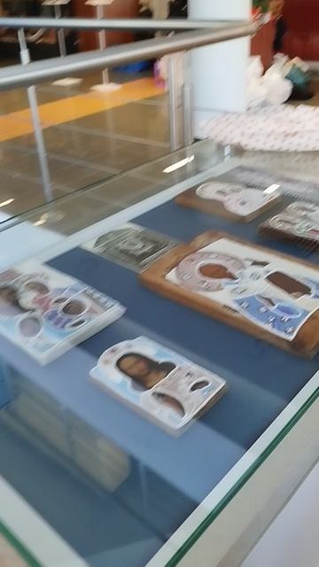 Мои иконы в вышитых ризах на выставке 25-03-2025