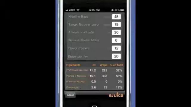 Review Of The IPhone App: EJuice