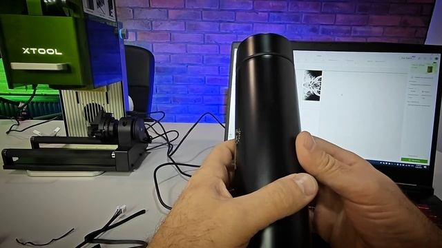XTool F1 - цилиндр фото - легко