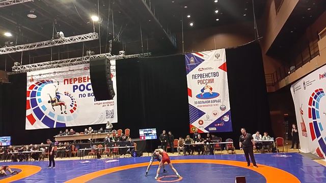 Первенство России по вольной борьбе до 18 лет г.Орёл