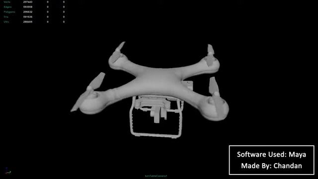 Drone Camera Modeling Animation | Autodesk Maya | 3D ART