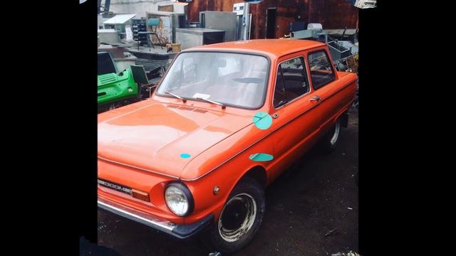 Брошенные советские автомобили.
