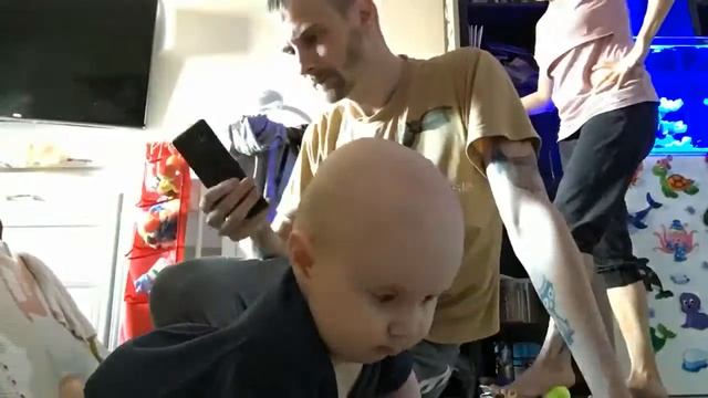 Обычные выходные. Владу 5,5 месяца