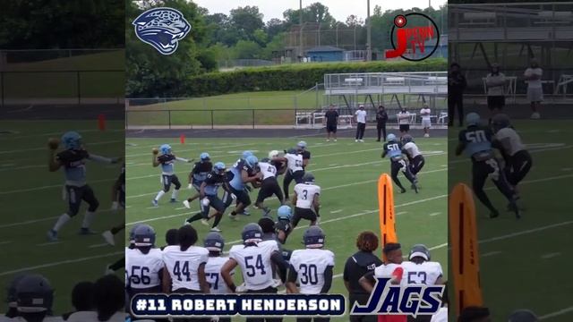 Spalding High's C/O 2025 Robert Henderson 2023 Spring Game Highlights #highlights #football #media