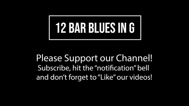 Jump Blues Backing Track In G - DOUBLE SHUFFLE Feel With The Simplest Chord Progression.