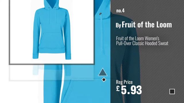 Top 10 Xxl Hoodies [2018]: oodji Ultra Women's Tagless Cotton Hoodie With Pocket