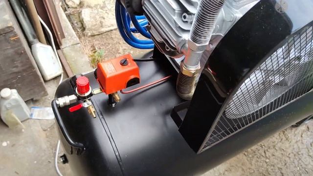 New Air Compressor For Sandblasting (upgrade)