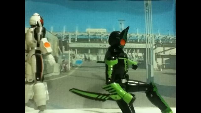 Kamen Rider OOO Stop Motion GataKiriBa Combo