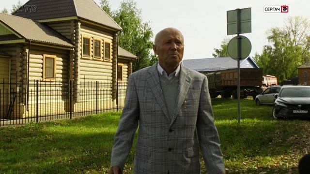 Освящение храма в честь Воскресения словущего в селе Воскресенском. Сюжет 