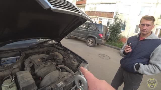 Варим Стакан амортизатора Мерседес W124 W201 часть 1