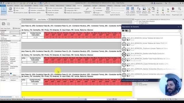 Levantamento De Fiação (Cabos) No Revit Com Uso De Rotinas Dynamo
