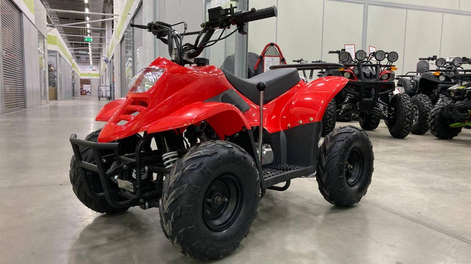 Детский квадрик на бензине 125 кубов ATV  RedMachine обзор