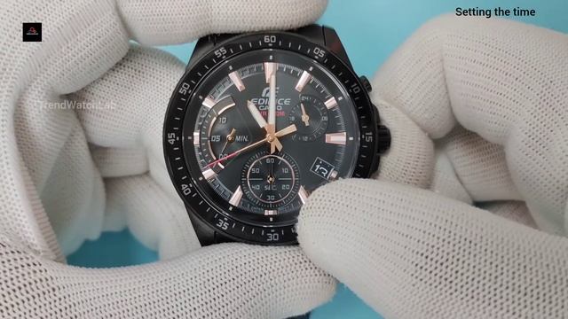 How to setting timedate and chrono on Casio Edifice EFV-540.
