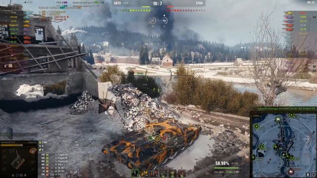 Лютый и потный бой на Progetto M40 Mod. 65.
