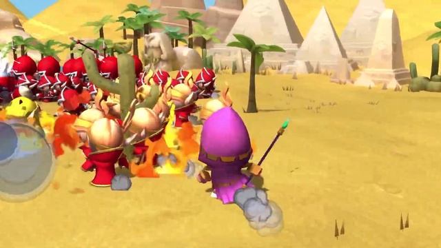 Mini Warriors Brawler Army - Coming Soon  On  App Store & Google