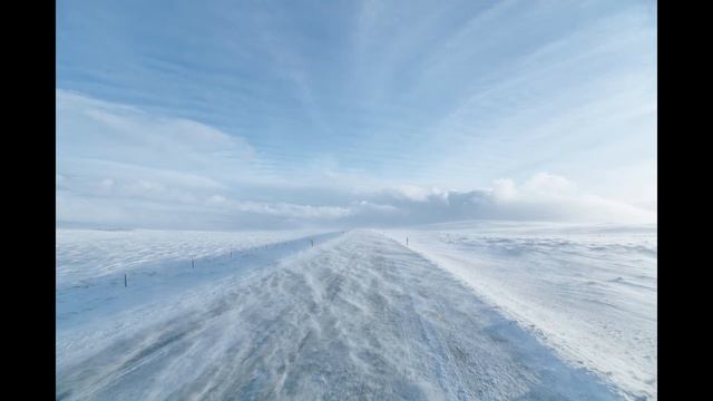 ЗВУК ВЕТРА. Метель, вьюга, снег - ЗИМА.