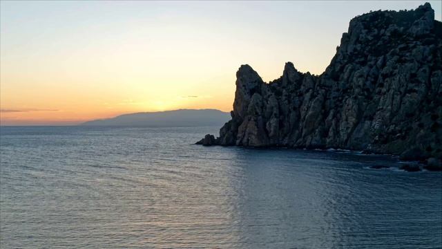 Таймлапс заката в Новом Свете