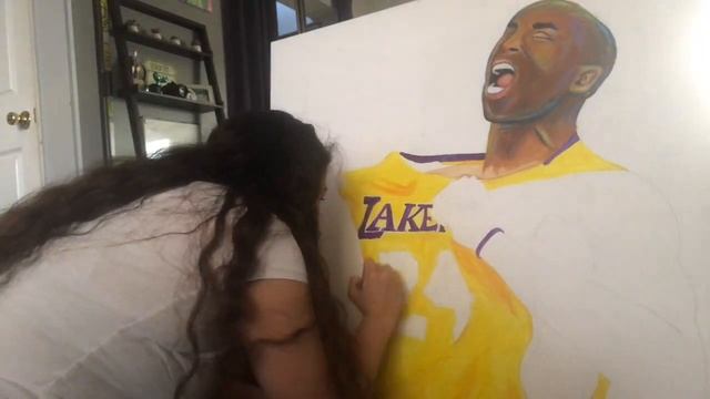 Time Lapse Painting Of Kobe Bryant