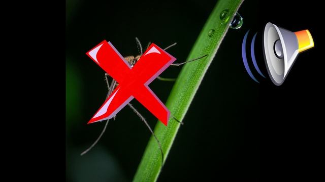 Звук отпугивающий - комаров - мошек - мух