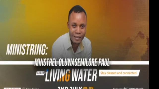 Minstrel Oluwasemiloore Paul Ministering At Atmosphere Of Worship (LIVING WATER)
Online Worship