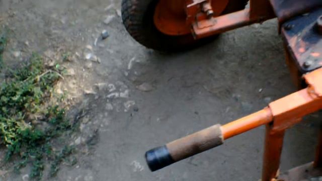 Картофелекопалка самодельная  вальцовая.