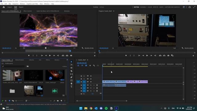 Day 1 - Navigating The Interface In Adobe Premiere Pro