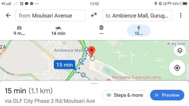 Nearest Metro Station To Ambience Mall Gurgaon L How To Reach By Delhi Metro To Ambience Mall
