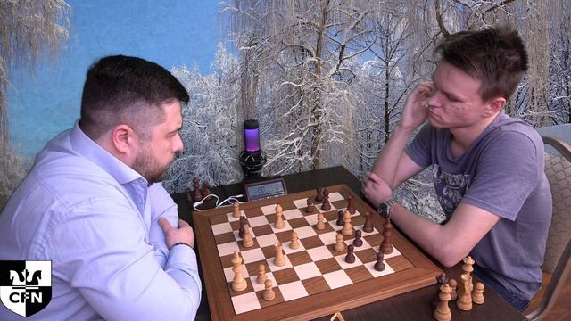 GM Hummer (2558) Vs GM N. Afanasiev (2525). Chess Fight Night. CFN. Blitz
