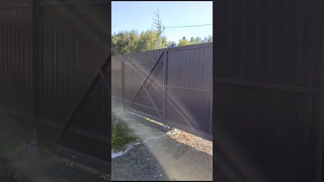 Стальной забор