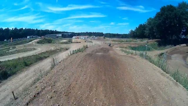 Chase Harry Everts At The Horensbergdam Track In Genk, Belgium