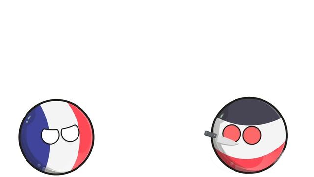 1 мировая война - 1 часть Countryball)