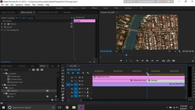 Tutorial Membuat MAP ZOOM EFFECT - Adobe Premiere Pro (Indonesia)