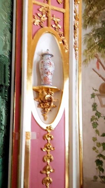 Парадная спальня наследника престола Павла Петровича в Китайском дворце #петербург #travel #history