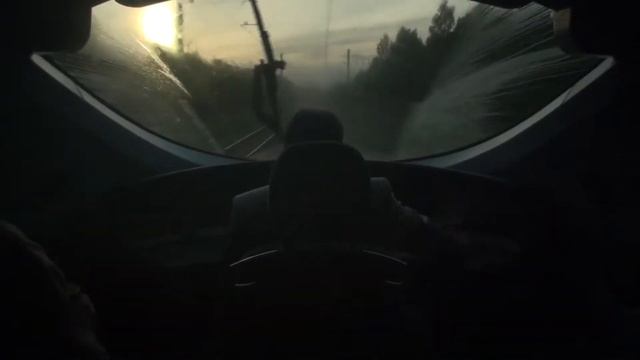 РЖД Сапсан всп в кабине до 200 ч.1