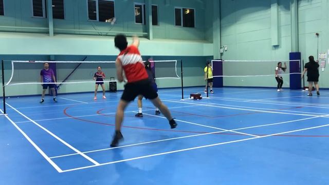 Solid Badminton Club Dubai | Paul/Wella Vs Kenneth/Mira