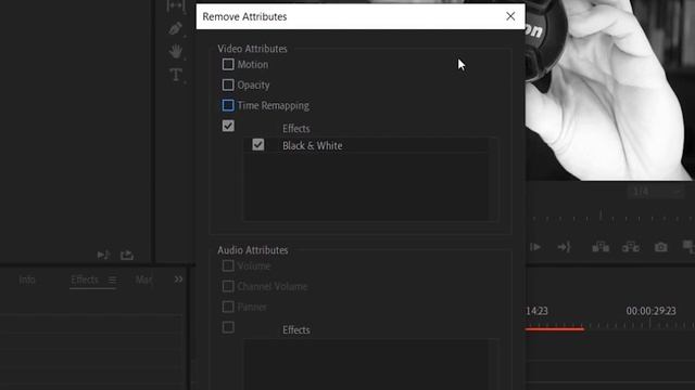 How To Remove Effects On MULTIPLE CLIPS In Premiere Pro (TUTORIAL)