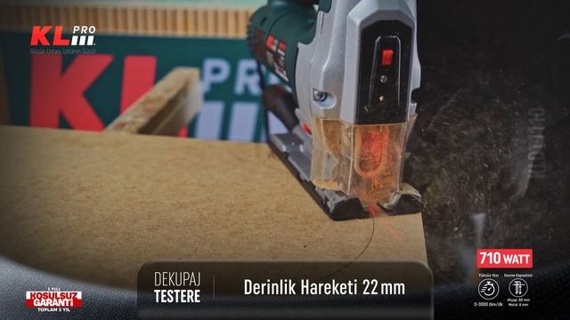 лобзиковая пила мощностью 450 Вт KLDT1110