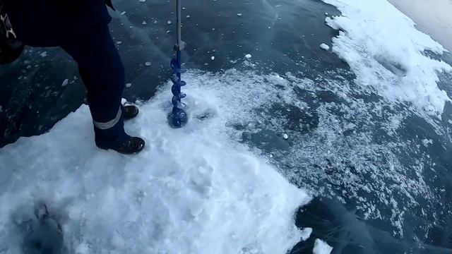 Зимняя рыбалка на Байкале. День второй. #Байкал #зимняярыбалка #рыбалканабайкале #Baikal #fishing