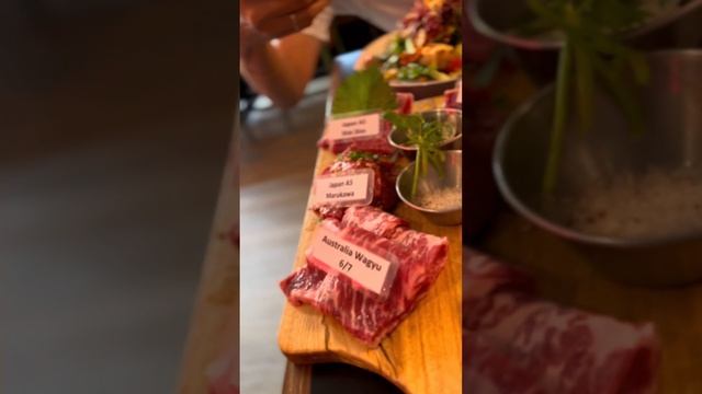 Best BBQ Wagyu & Angus #grill #meat #restaurant ..➡️SUPER BORING CLUB