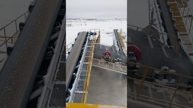 Дробилка с Ротором 1515 - на первичном дроблении, в составе дробильно-сортировочного комплекса