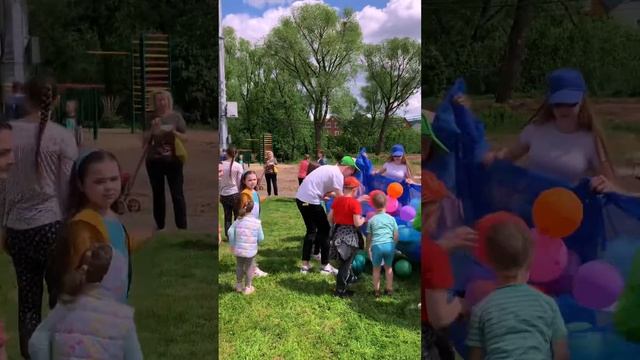 Детский праздник в Меткино, ведущий Павлентий Чернов (06/2022)