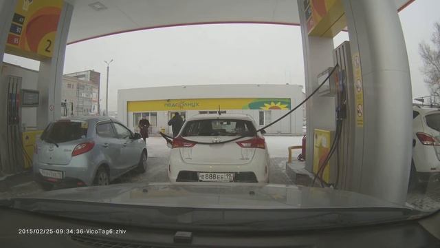 Абакан. Заправка в стиле блондинки