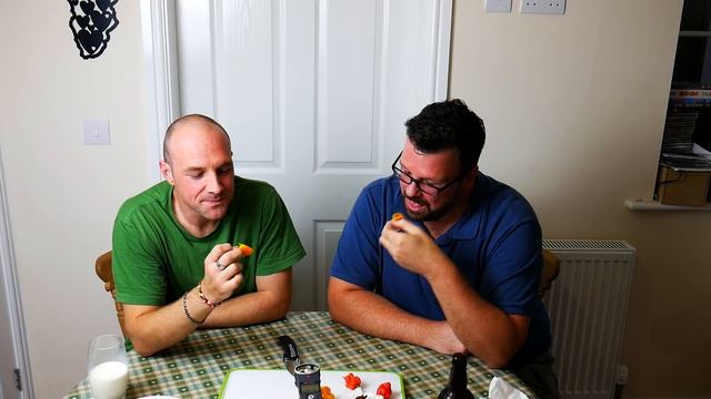 Eating The Insanely Hot 7Pot Choc Brainstrain  - 1000 Subscriber Special
