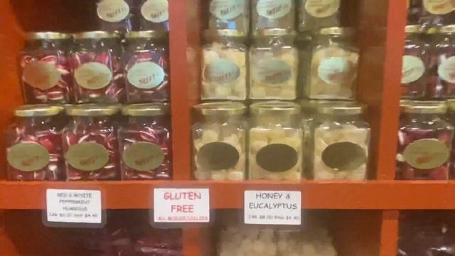 Exploring Lolly Shop In Echuca Victoria Australia