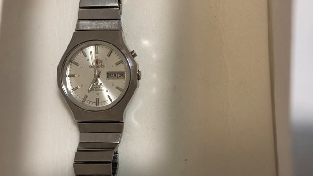 Мужские наручные Часы Orient 3 Stars золотистые