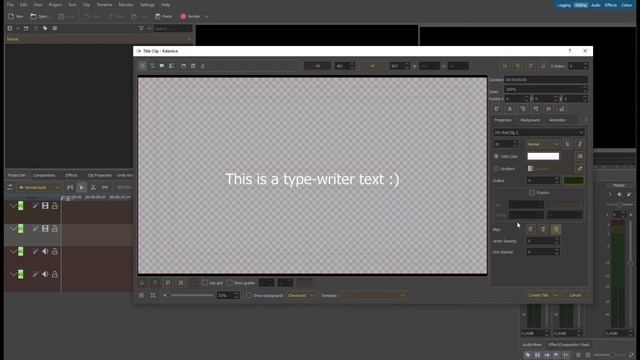 [Kdenlive Tutorial] Finally The Type-writer Effect Is A Real Thing (for Now On Nightly Builds)