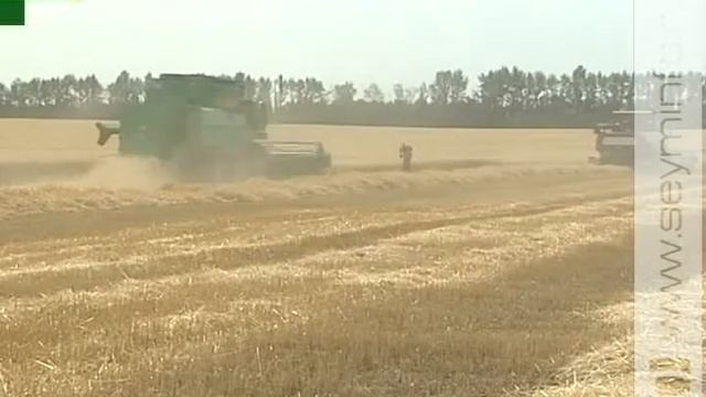 Под Курском аграриям показали технику XXI века