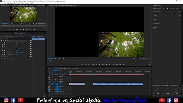 How To Create KALEIDOSCOPE EFFECT In PREMIERE PRO | Zuckerschockfilms