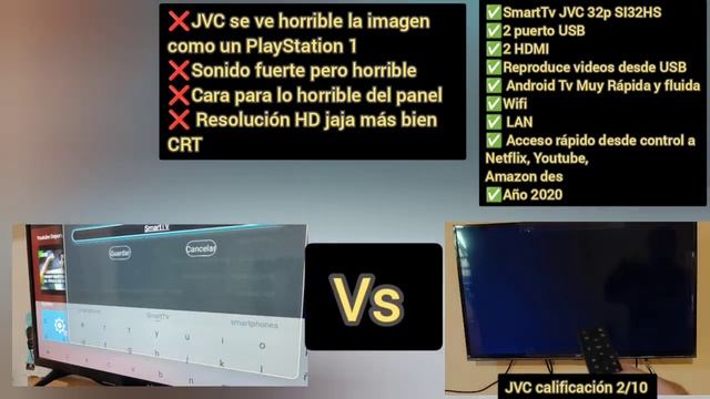 Duelo De Smart TV Baratas, Te Conviene Comprar Una? JVC Vs Polaroid🤜🤛